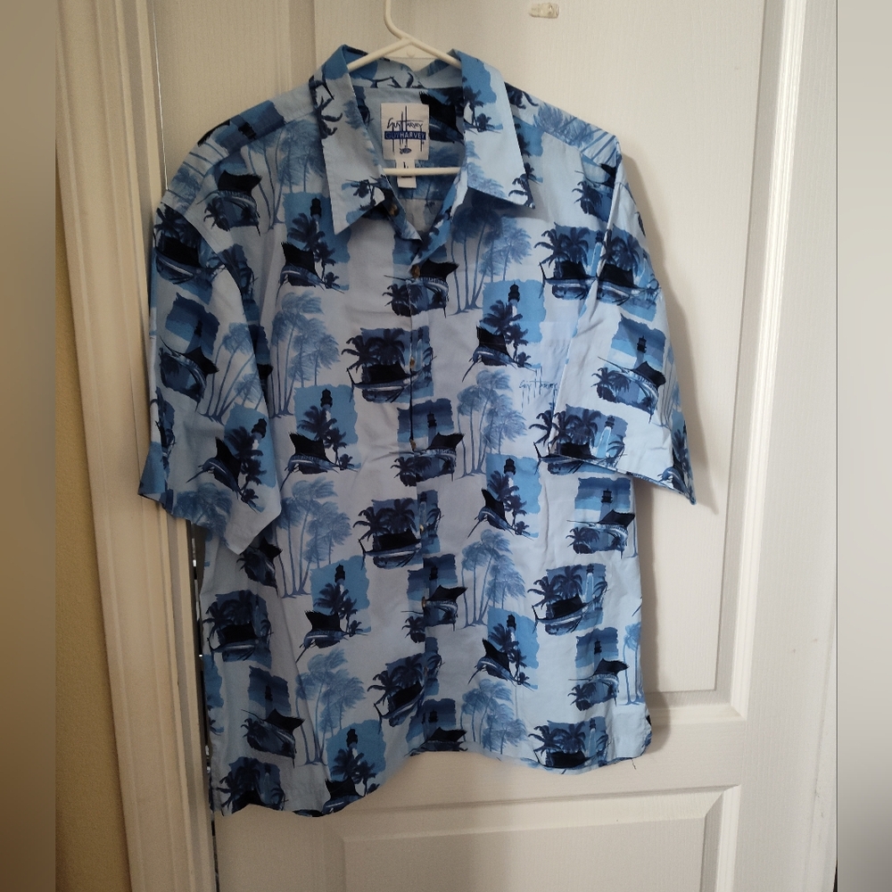 Guy Harvey Vintage light house shirt